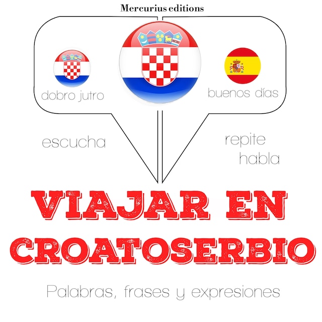 Book cover for Viajar en croatoserbio