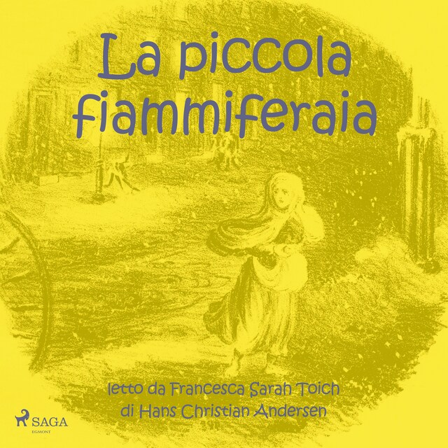 Book cover for La piccola fiammiferaia