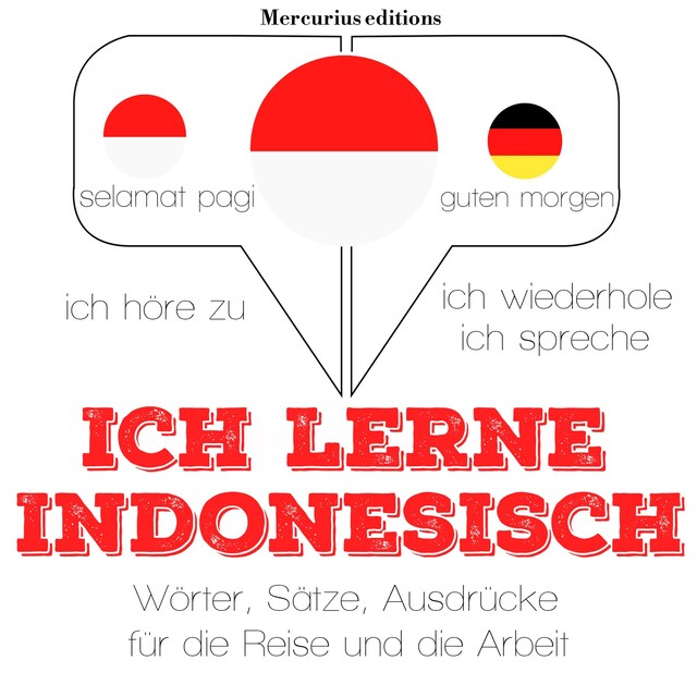 Portada de libro para Ich lerne Indonesisch