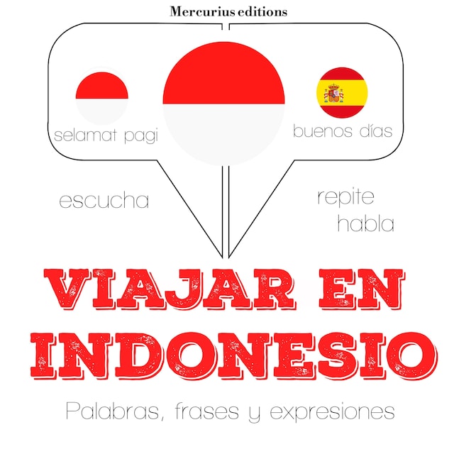 Copertina del libro per Viajar en indonesio