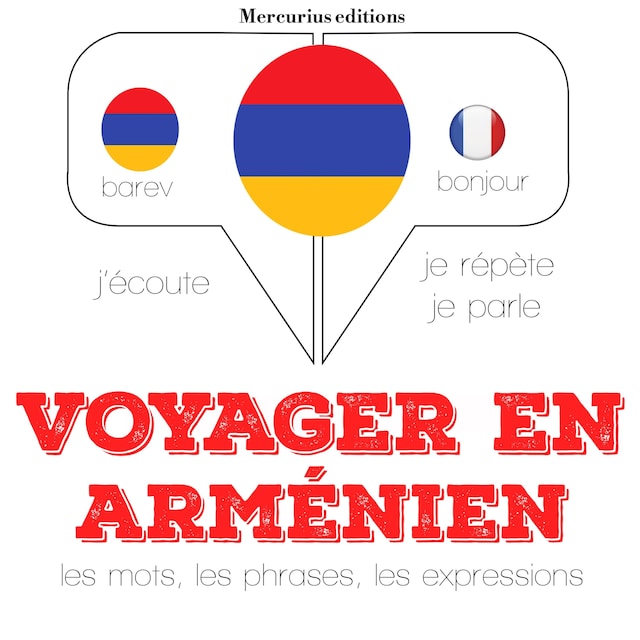 Book cover for Voyager en arménien