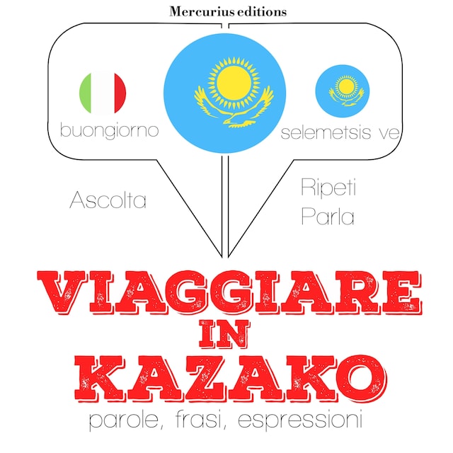 Buchcover für Viaggiare in kazako