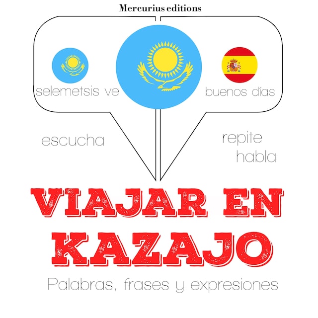 Copertina del libro per Viajar en kazajo