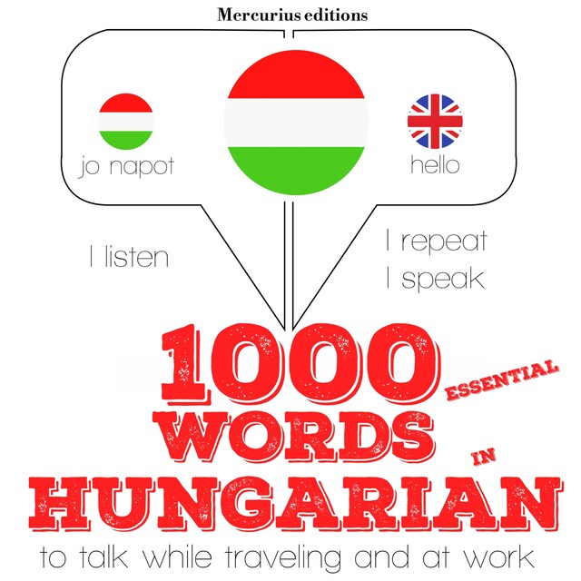 Couverture de livre pour 1000 essential words in Hungarian