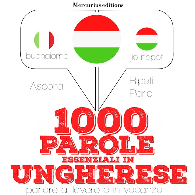 Buchcover für 1000 parole essenziali in ungherese