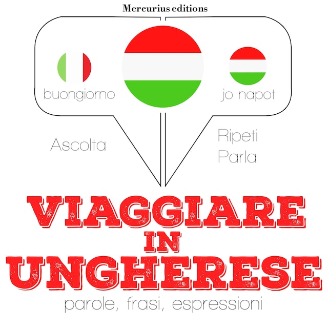 Book cover for Viaggiare in ungherese