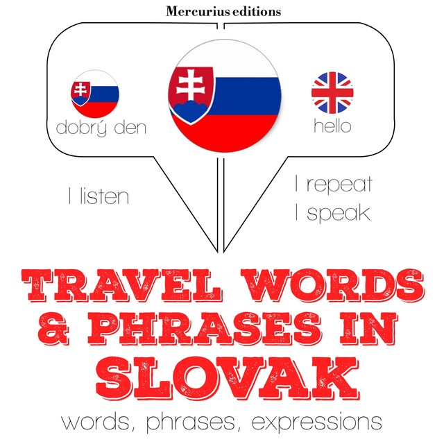 Copertina del libro per Travel words and phrases in Slovak