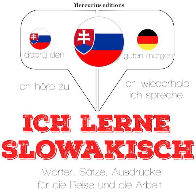 Kirjankansi teokselle Ich lerne slowakisch