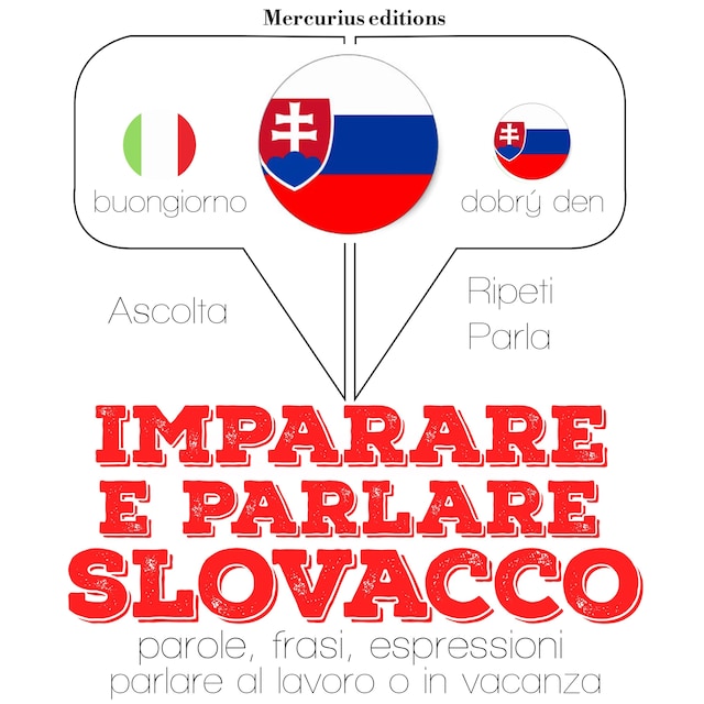 Book cover for Imparare & parlare slovacco