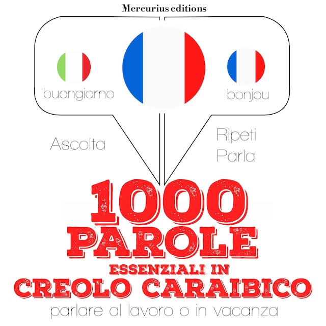 Book cover for 1000 parole essenziali in creolo caraibico