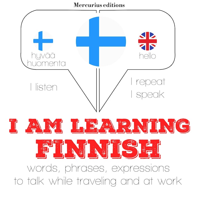 Buchcover für I am learning Finnish