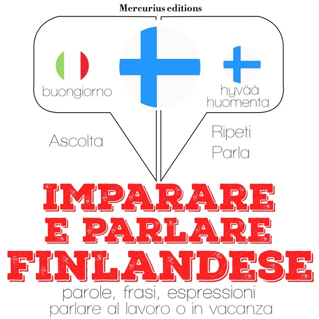 Kirjankansi teokselle Imparare & parlare finlandese