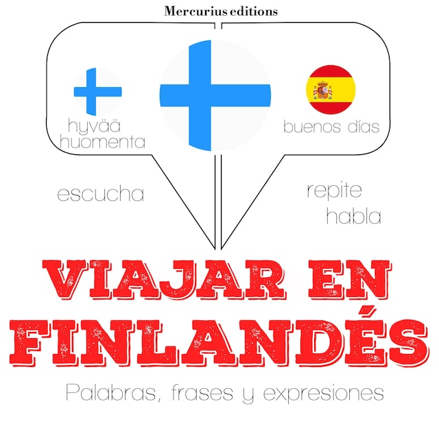Book cover for Viajar en finlandés