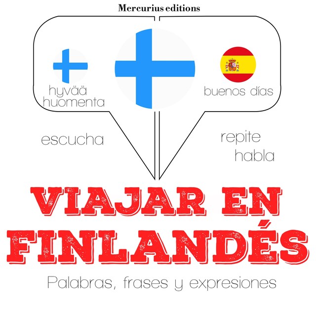 Book cover for Viajar en finlandés