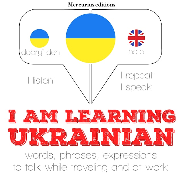 Boekomslag van I am learning Ukrainian