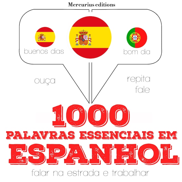 Book cover for 1000 palavras essenciais em espanhol