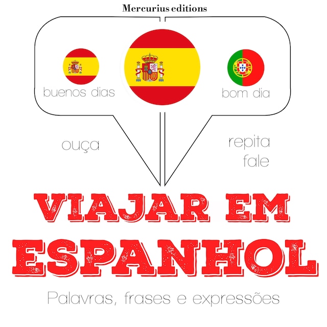 Bokomslag för Viajar em espanhol