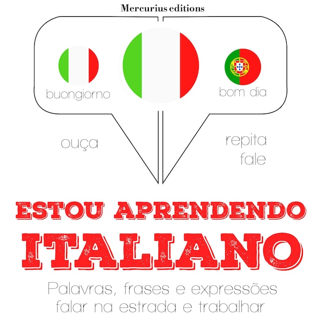 Buchcover für Estou aprendendo italiano