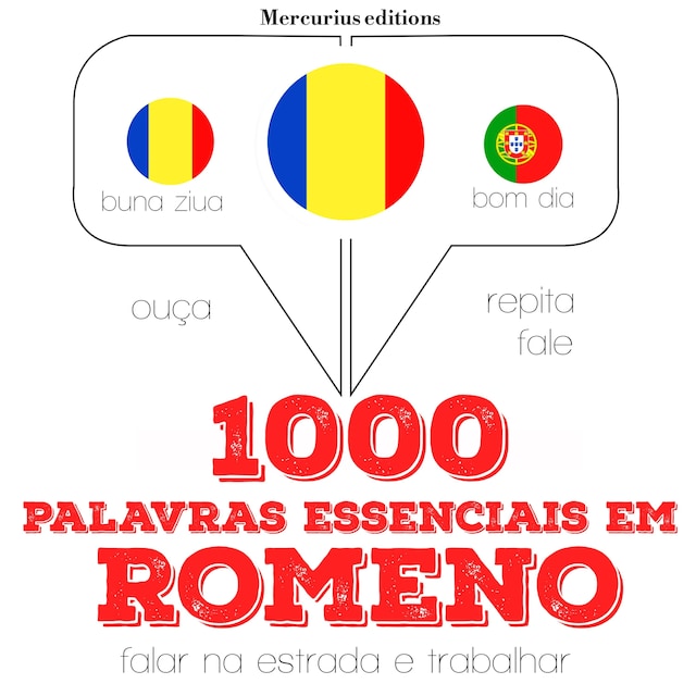 Buchcover für 1000 palavras essenciais em romeno