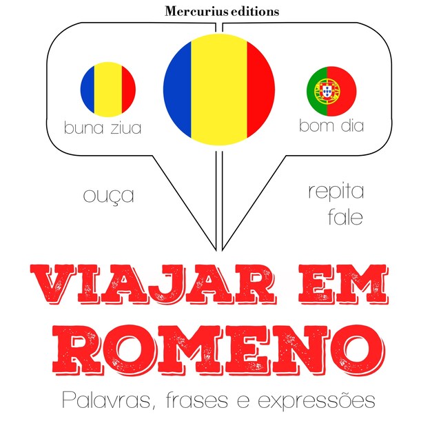 Couverture de livre pour Viajar em romeno