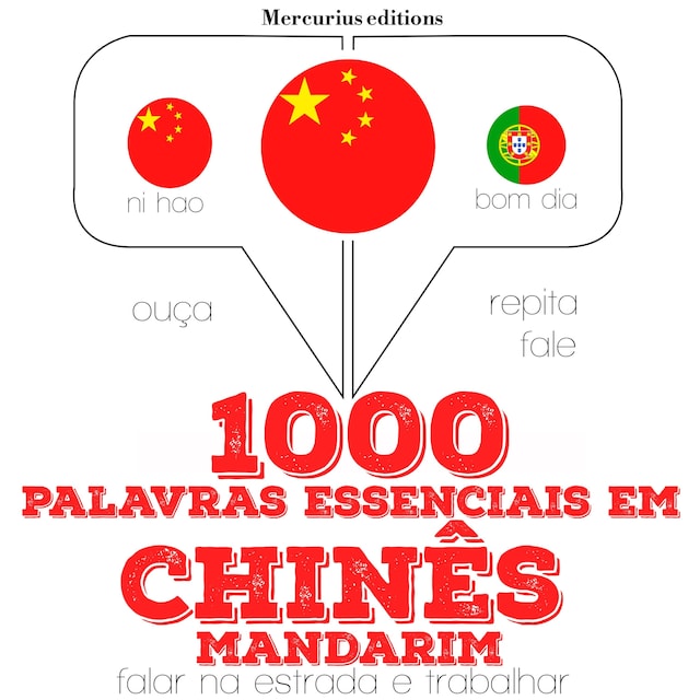 Copertina del libro per 1000 palavras essenciais em Chinês - Mandarim