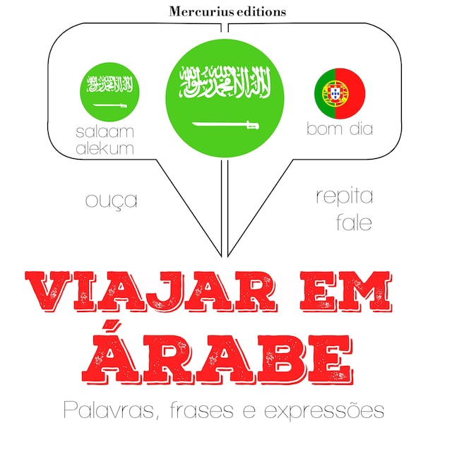 Book cover for Viajar em árabe
