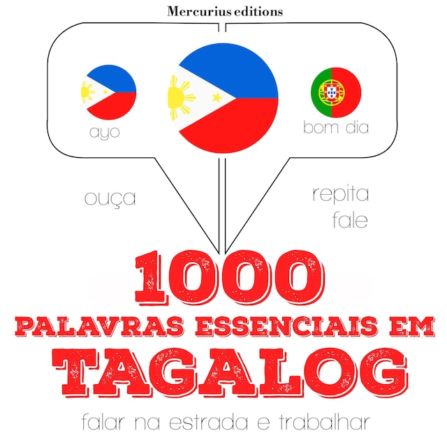 Copertina del libro per 1000 palavras essenciais em tagalo
