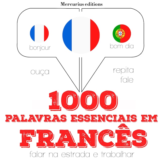 Copertina del libro per 1000 palavras essenciais em francês