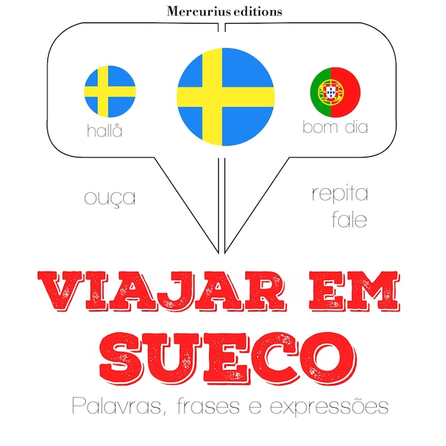 Book cover for Viajar em sueco