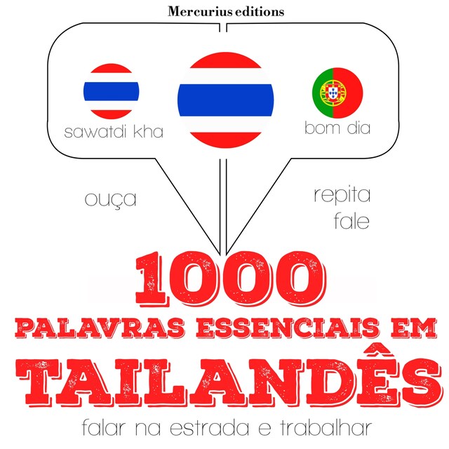 Bogomslag for 1000 palavras essenciais em tailandês