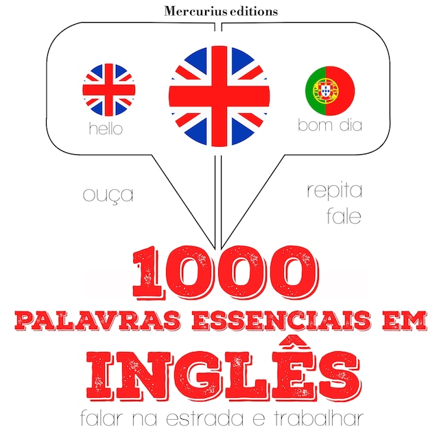 Book cover for 1000 palavras essenciais em inglês