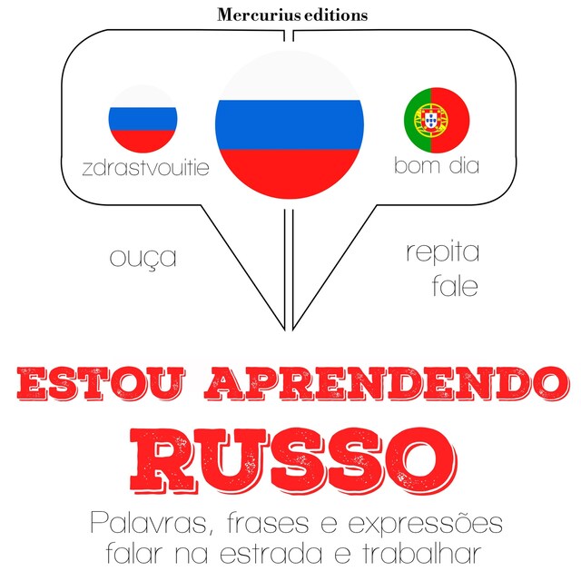 Book cover for Estou aprendendo russo