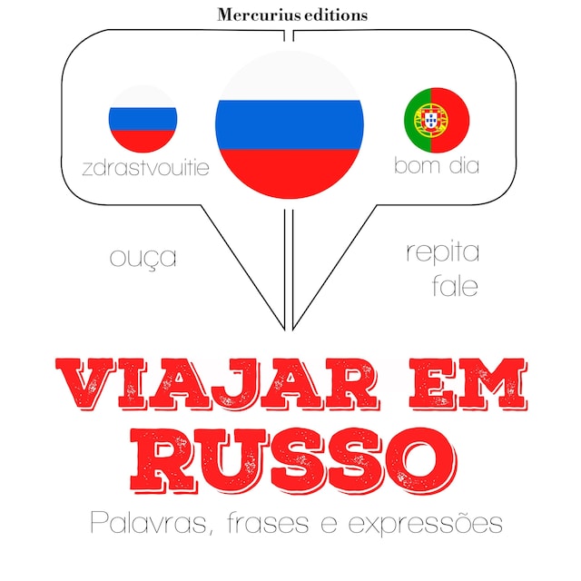 Book cover for Viajar em russo