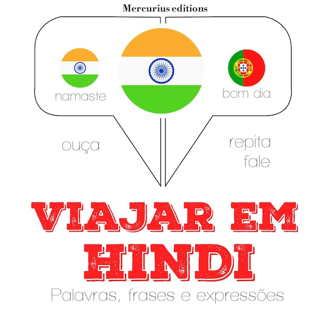 Book cover for Viajar em hindi