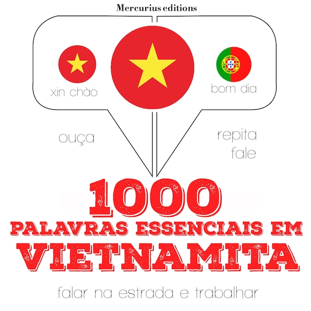 Bokomslag for 1000 palavras essenciais em vietnamita
