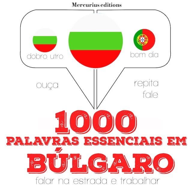 Book cover for 1000 palavras essenciais em búlgaro