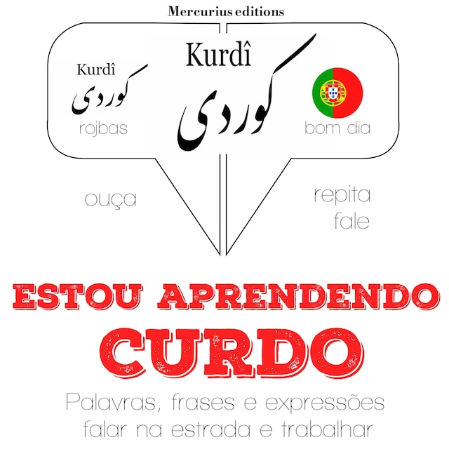 Portada de libro para Estou aprendendo curdo