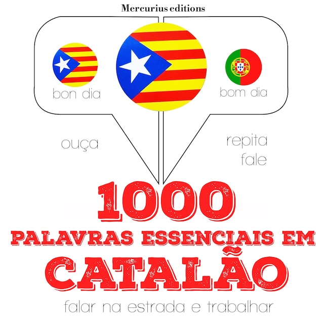 Book cover for 1000 palavras essenciais em catalão
