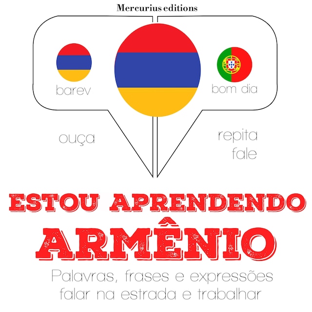 Book cover for Estou aprendendo armênio