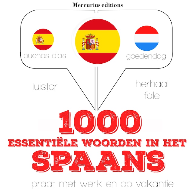 Book cover for 1000 essentiële woorden in het Spaans