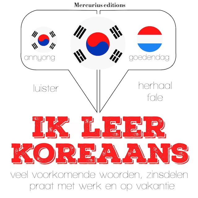 Bokomslag för Ik leer Koreaans