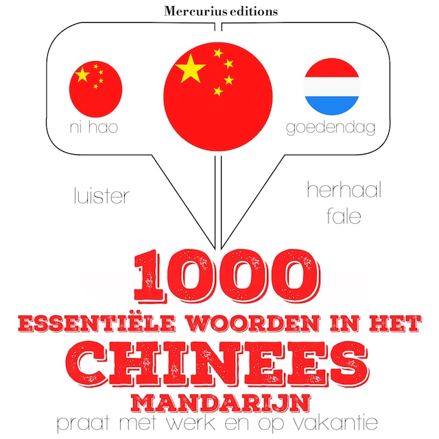 Buchcover für 1000 essentiële woorden in het Chinees - Mandarijn