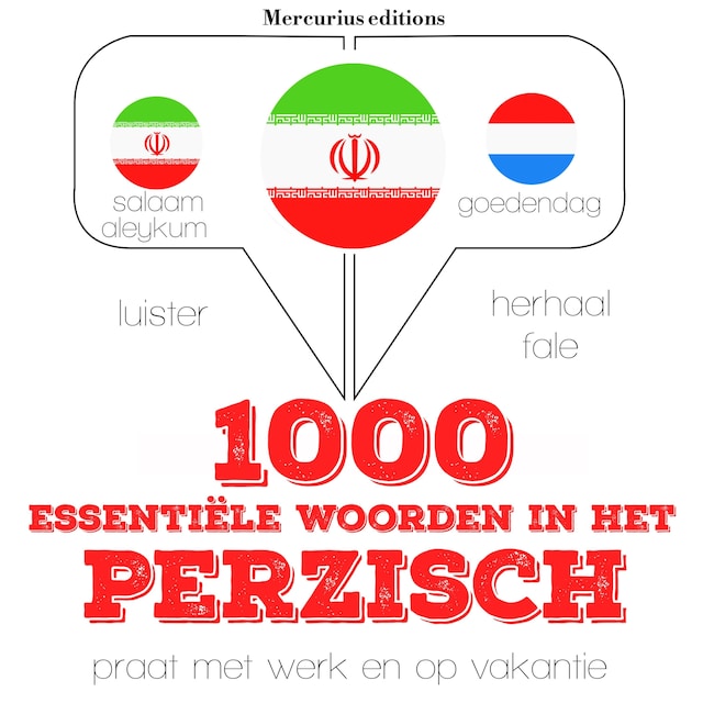 Book cover for 1000 essentiële woorden in het Perzisch