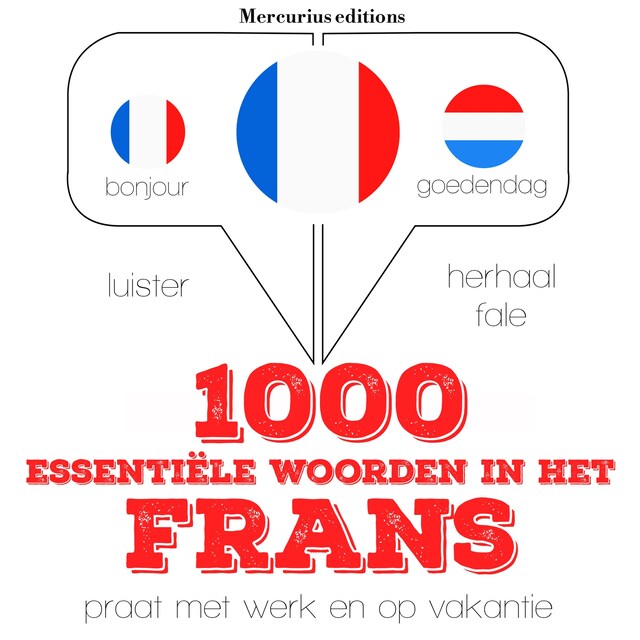 Boekomslag van 1000 essentiële woorden in het Frans