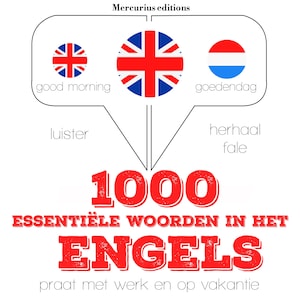 1000 essentiële woorden in het Engels - luisterboek