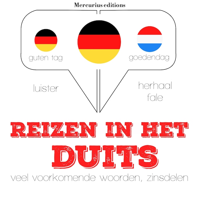 Book cover for Reizen in het Duits