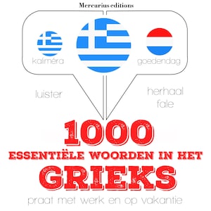 1000 essentiële woorden in het Grieks - luisterboek
