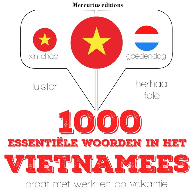 Copertina del libro per 1000 essentiële woorden in het Vietnamees