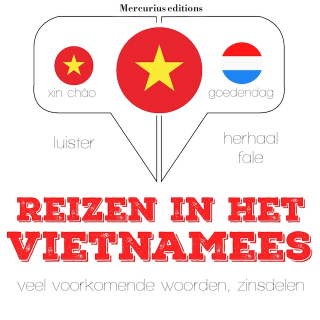 Okładka książki dla Reizen in het Vietnamees