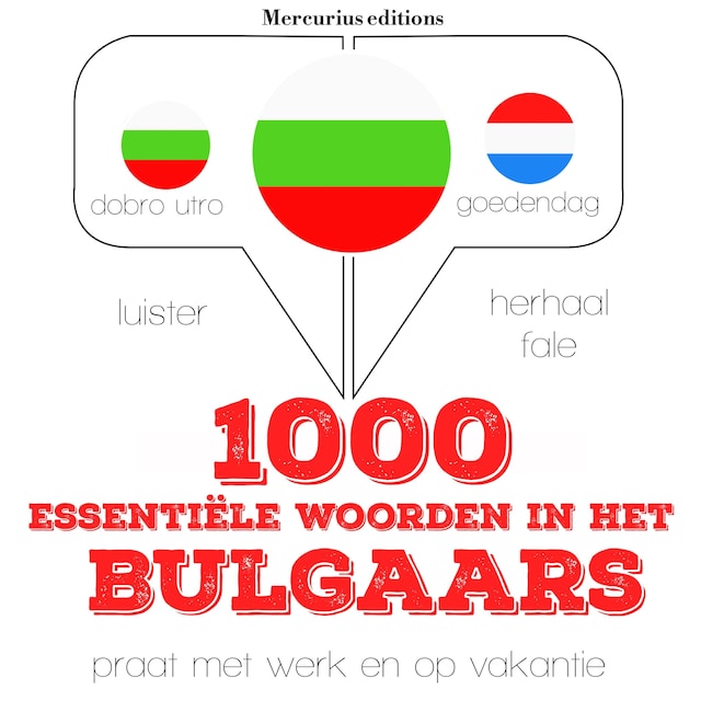 Copertina del libro per 1000 essentiële woorden in het Bulgaars